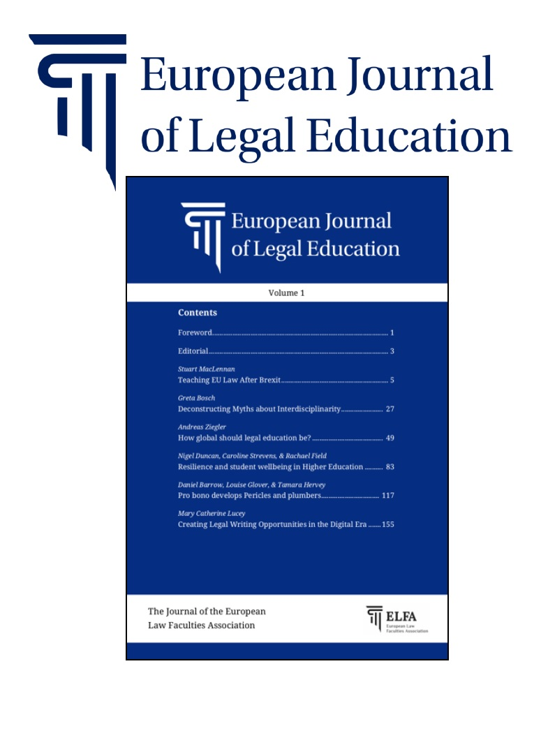 European Journal of Legal Education